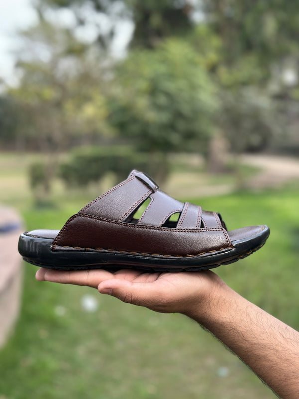 FLEXFIT SLIPPERS - BROWN