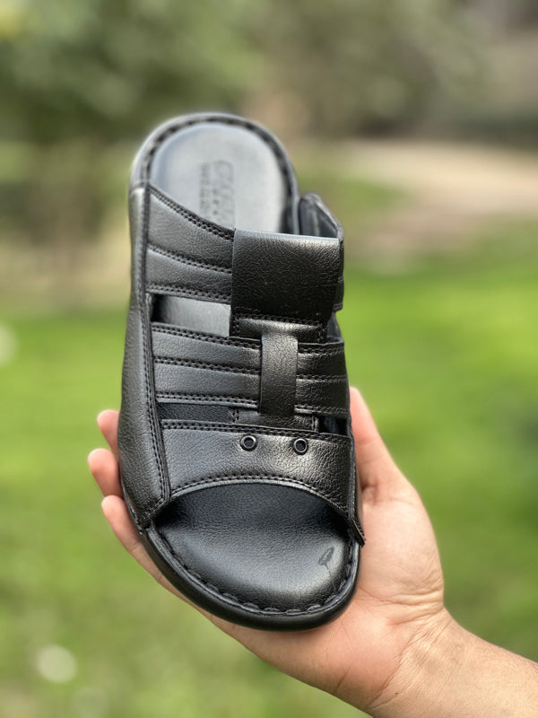 FLEXFIT SLIPPERS - BLACK