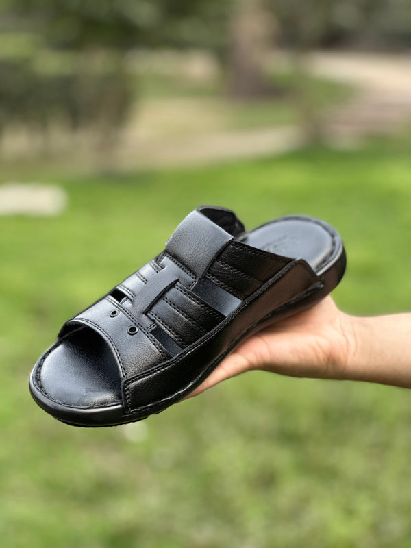 FLEXFIT SLIPPERS - BLACK