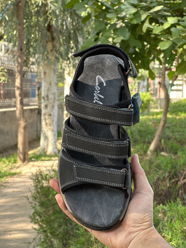 URBAN LEATHER SOLE - BLACK