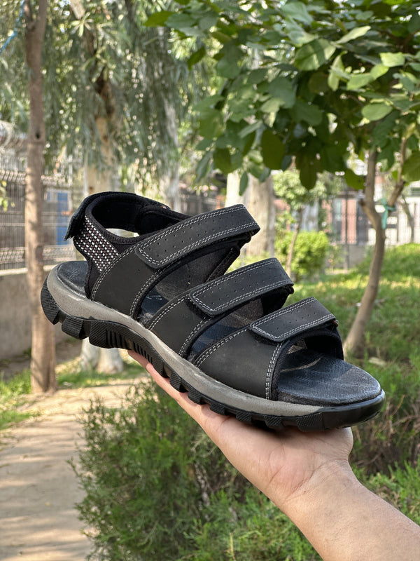 URBAN LEATHER SOLE - BLACK
